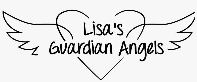 Lisa's Guardian Angels - Calligraphy, transparent png
