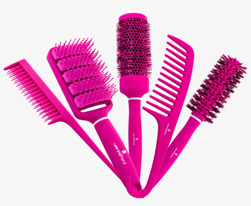 Brushes - Lee Stafford Hair Brushes, transparent png