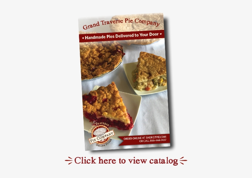 Catalog Cover Image - Grand Traverse Pie Company, transparent png