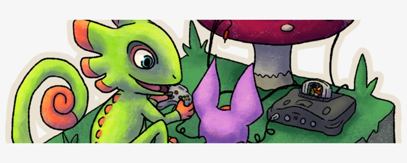 Yooka Laylee Play N64 By Chari Artist - Yooka-laylee, transparent png