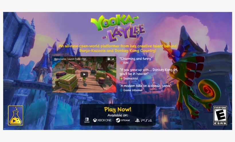 Daily Ui - Yooka Laylee For Xbox One, transparent png