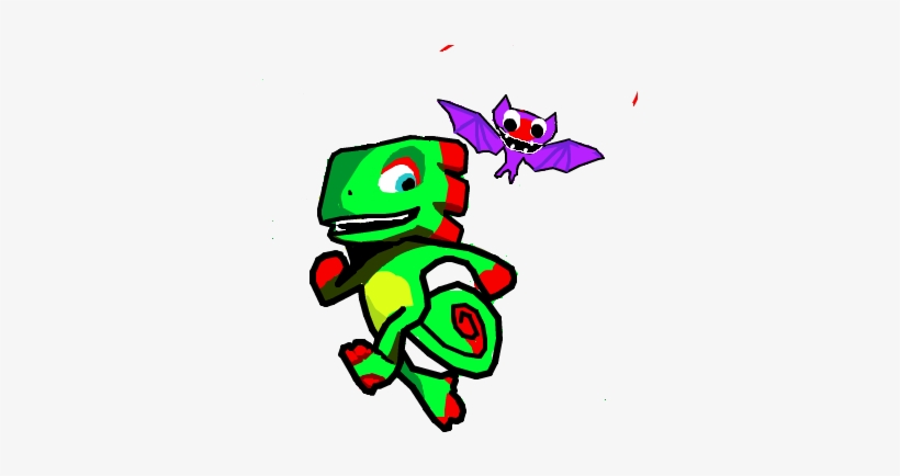 キャラクター - Yooka-laylee, transparent png