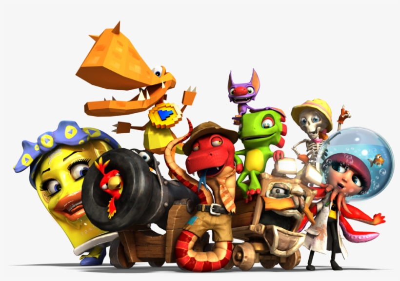 Un Vrai Challenge - Banjo Kazooie And Yooka Laylee, transparent png