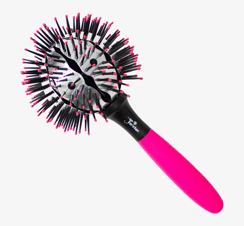 Thermal Pink Twirler - Twirler Ball Brush, Large Thermal, transparent png