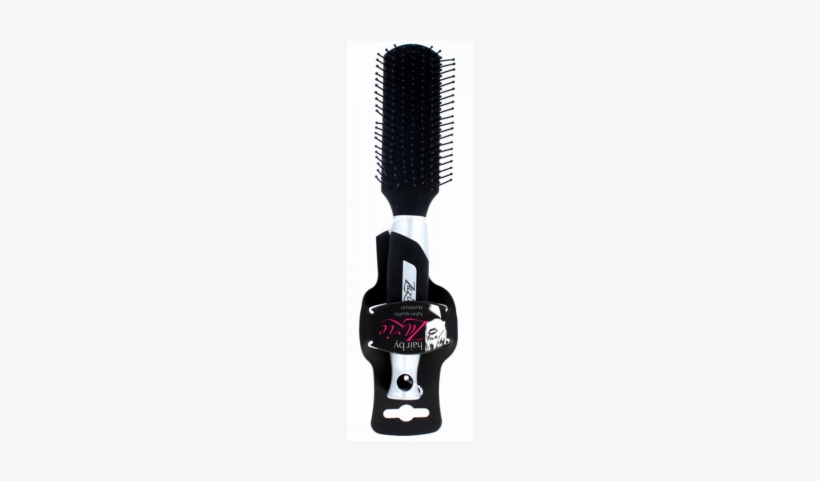 Zazie Hair Brush Oblong Black, transparent png