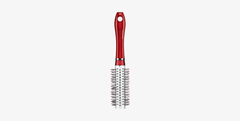Tourmaline Ceramic™ Medium Nylon Brush - Conair - Tourmaline Ceramic Round Brush Red Medium, transparent png