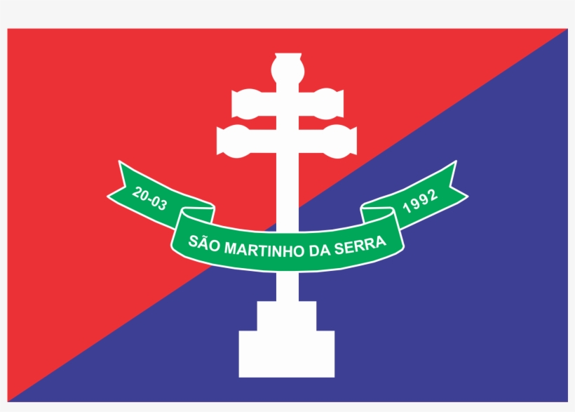 Formato Png - Bandeira Sao Martinho Da Serra, transparent png