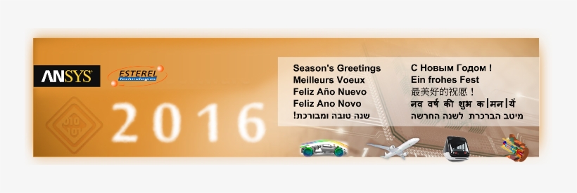 2016 Et Greetings Card - Ansys, transparent png