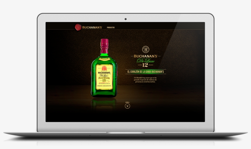 Macbook Air Macbook Air - Whisky Buchanans, transparent png