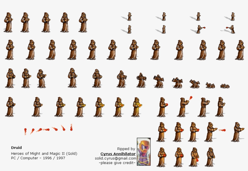 Pc / Computer - Heroes Of Might And Magic 2 Druid, transparent png