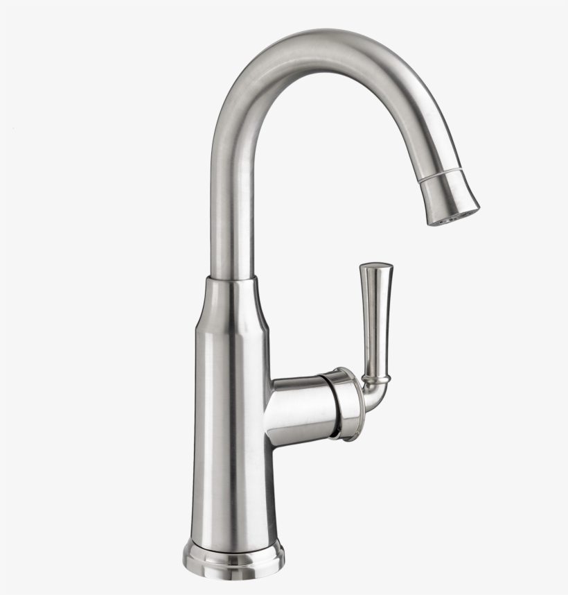 Portsmouth 1 Handle High Arc Pull Down Bar Sink Faucet - American Standard 4285.300 Portsmouth Pullout Spray, transparent png