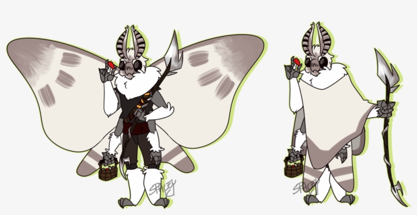 [art] Cronen, Mothman Spore Druid And Hive-mind - Druid Circle Of Spores, transparent png