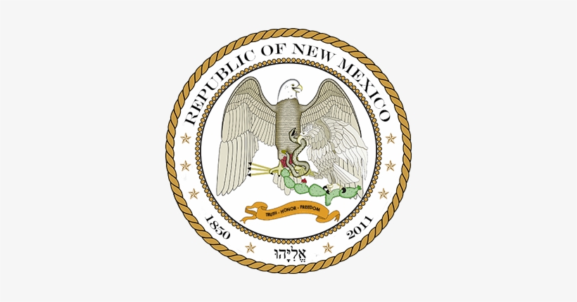 Republic Of New Mexico Great Seal 2011 Sm - Seal Of New Mexico, transparent png