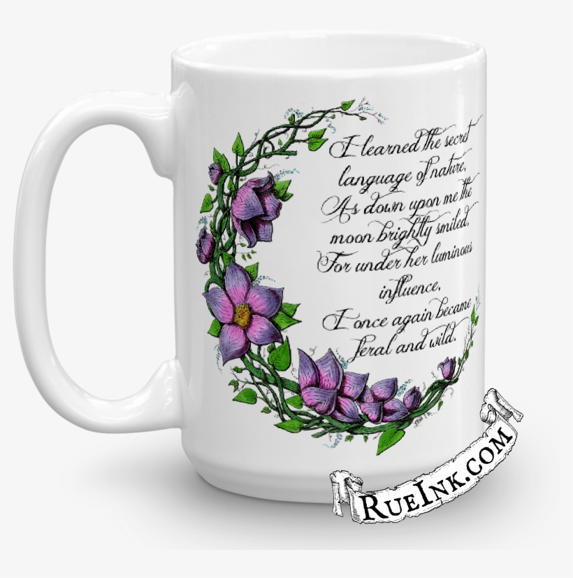 Druid Moon 15oz Mug - Mug, transparent png