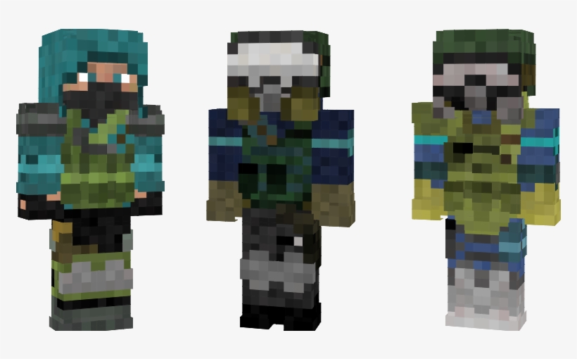 Undefined - Minecraft Military Winter Skin, transparent png