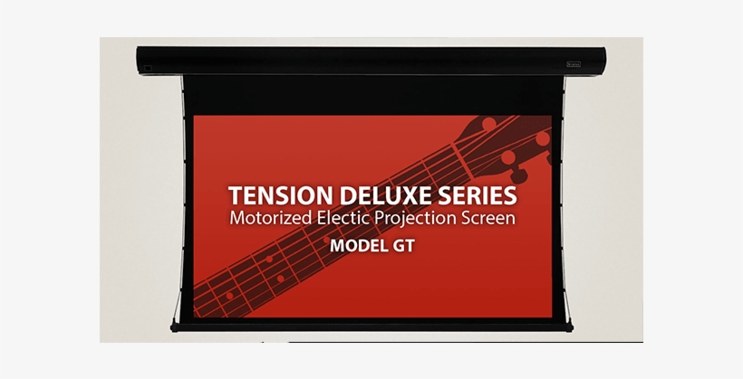 Severtson Tension Deluxe Series Motorized Projector - Projection Screen, transparent png