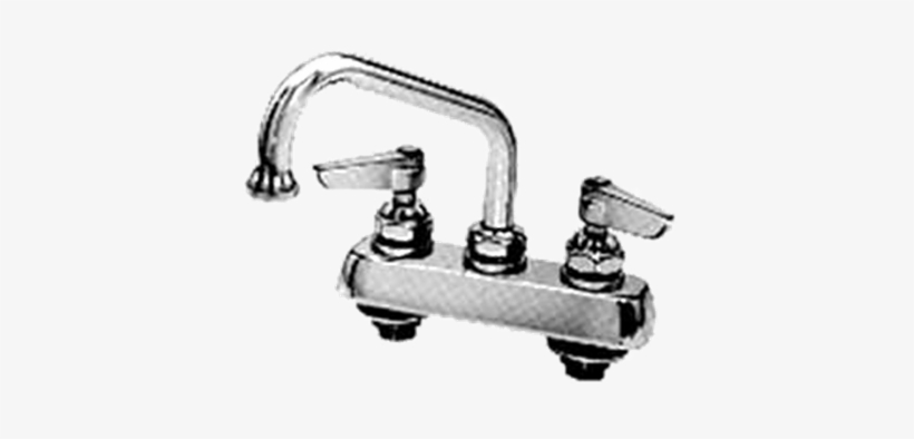 Eagle Group 313306 T&s Faucet, 8" Spout, 4" Center, transparent png