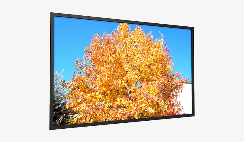 Screenint Leinwand Flatmax Format 16:10 Fixed Screen, transparent png