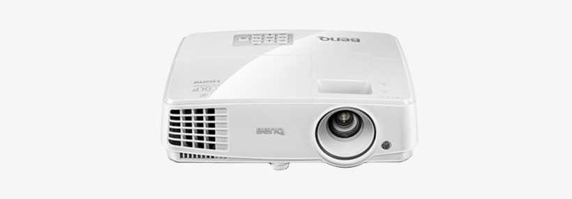 Benq Ms527 With Projector Screen - Benq Mw526, transparent png