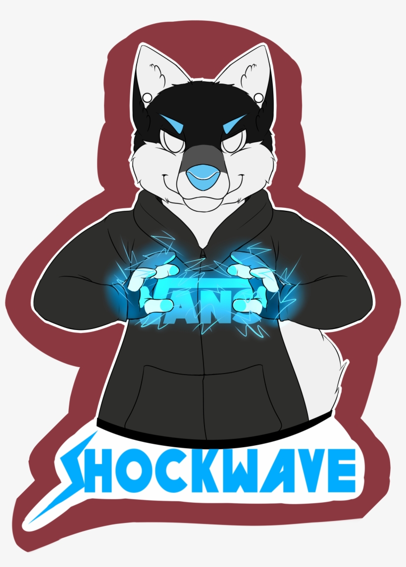 [c] Shockwave Waist Up Badge - Poster, transparent png