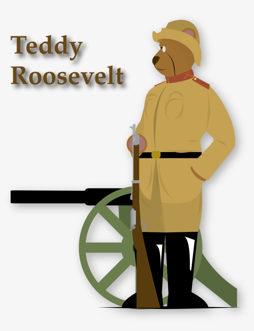Teddy Roosevelt - Theodore Roosevelt, transparent png