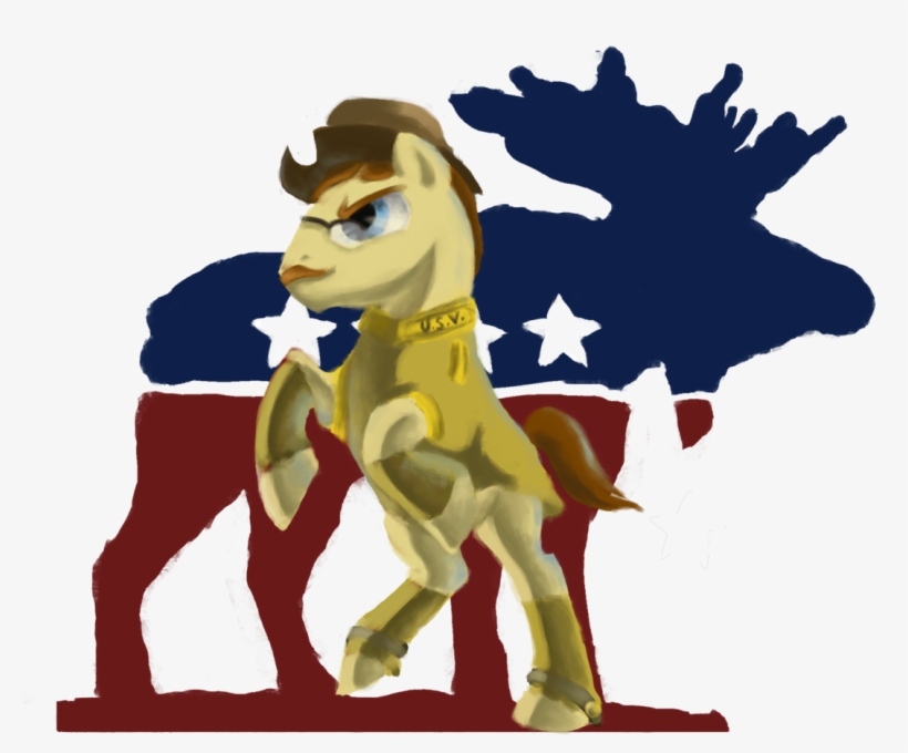 American Presidents, Artist - Teddy Roosevelt My Little Pony, transparent png