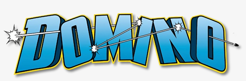 Domino Logo 1 - Domino Blue Marvel, transparent png