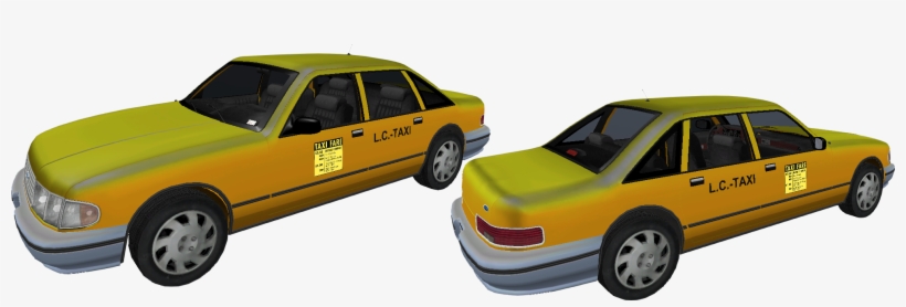 Gtaⅲ Hd Taxi - Custom Car, transparent png