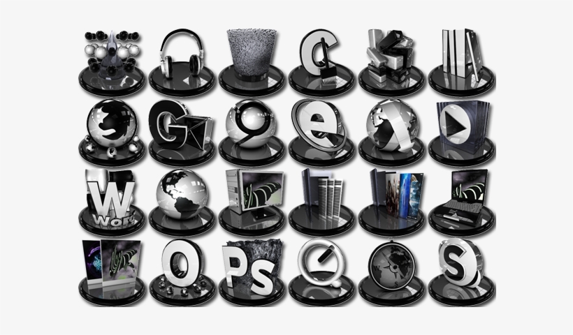 Pack,set - Monochrome, transparent png