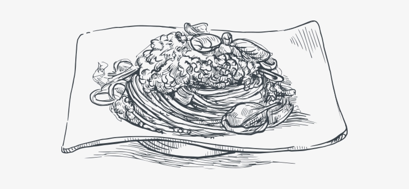 Specialty Wine Night - Pasta Drawing Png, transparent png