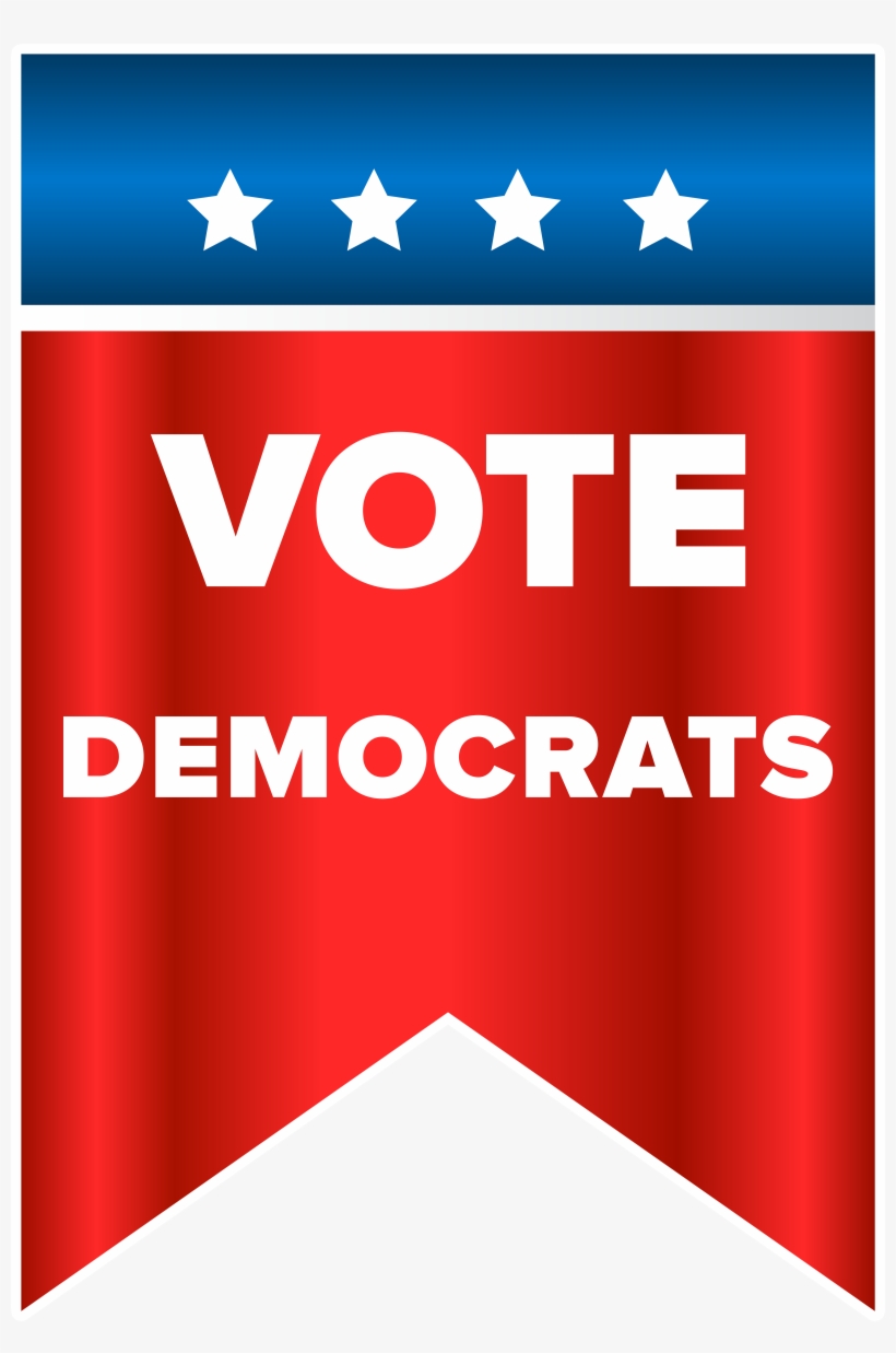 Vote Democrat Clipart, transparent png