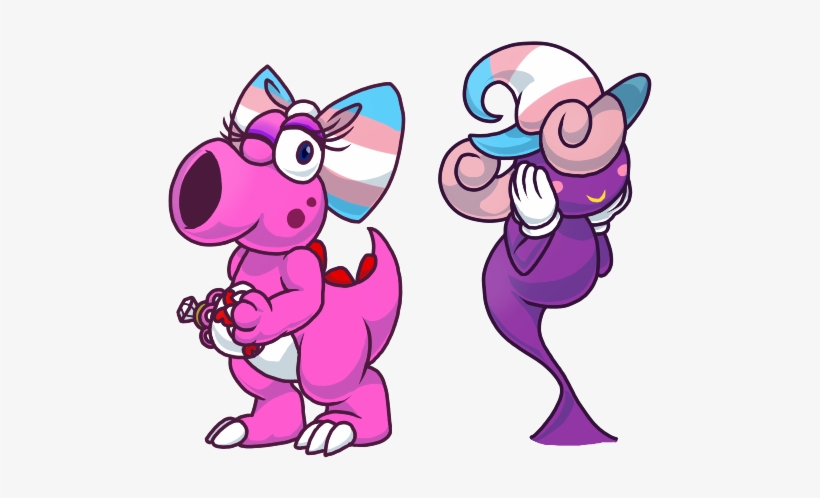 Pride Month - Trans Pride Birdo, transparent png