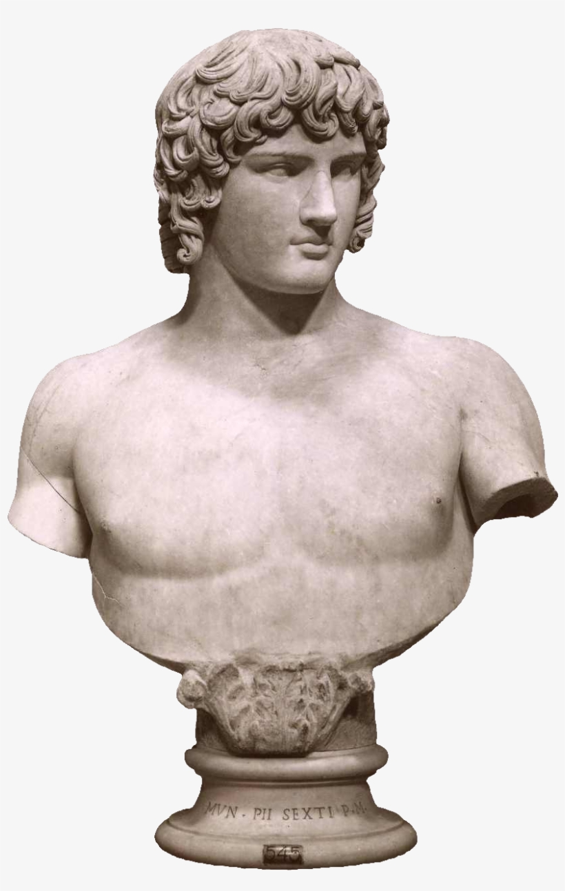 Anderson, James , Antinoo Ai Musei Vaticani, - Bust Png, transparent png