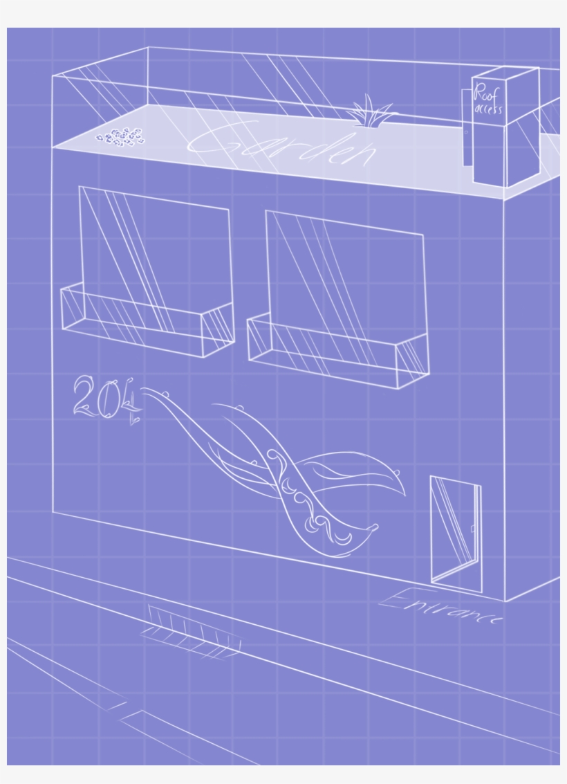 Tec Drawing Blueprint Png Free Library - School, transparent png
