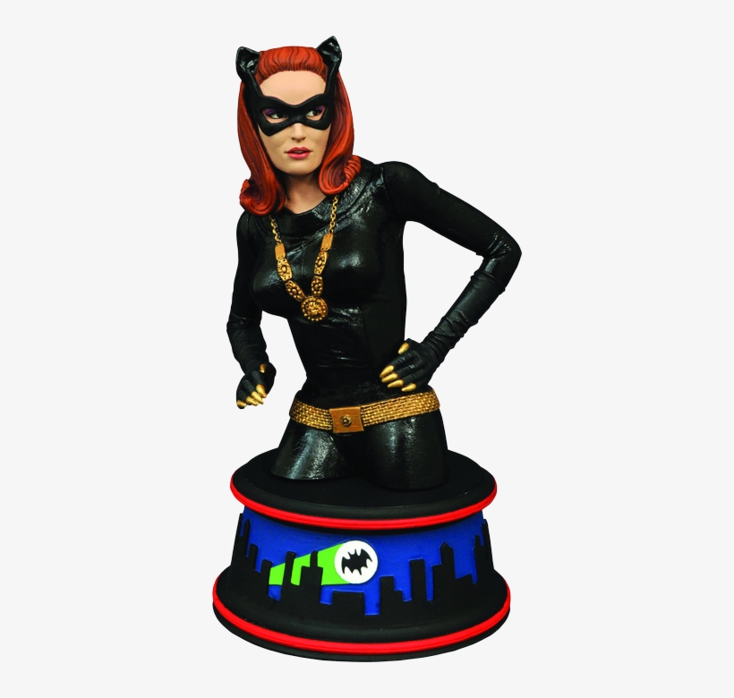 Batman - Batman - 1966 Catwoman Bust-dstmay152172, transparent png