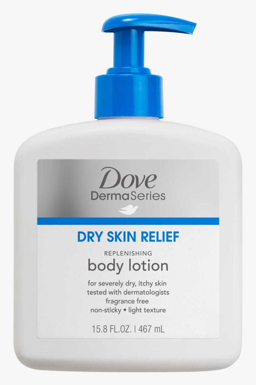 Dove Dermaseries Body Lotion, transparent png