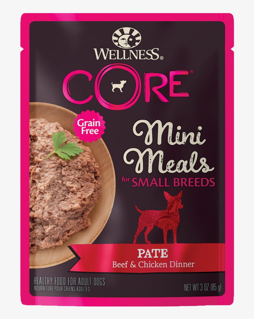 Core Small Breed Mini Meals - Wellness Small Breed Mini Meals, transparent png
