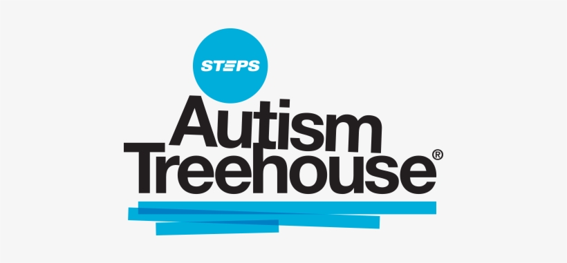 Steps Autism Treehouse Logo Reverse - Steps Group Australia, transparent png