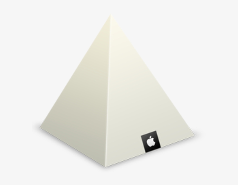 Apple Store Louvre Pyramid Icon Image - Stock.xchng, transparent png