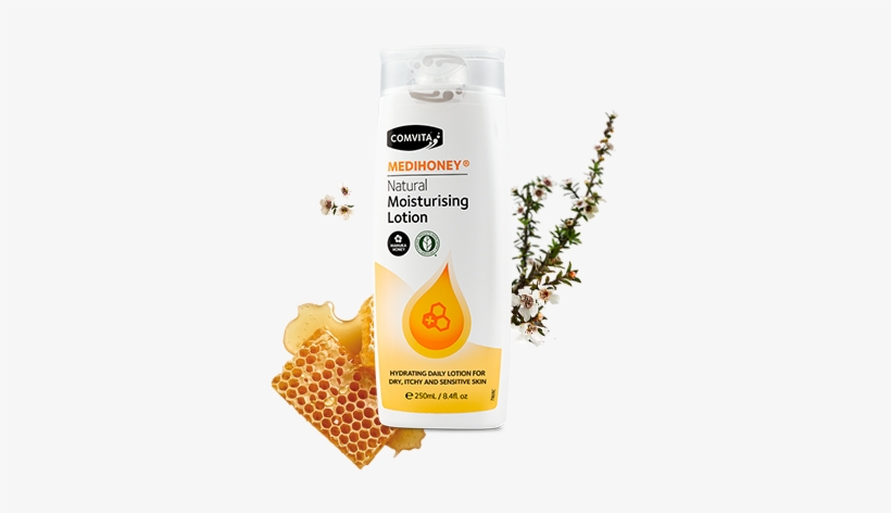 Comvita Medihoney Natural Moisturising Lotion - 250ml, transparent png