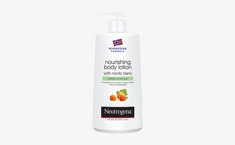 Norwegian Formula® Nourishing Body Lotion With Nordic - Neutrogena Lipbalm Nordic Berry 4.8g (pack, transparent png