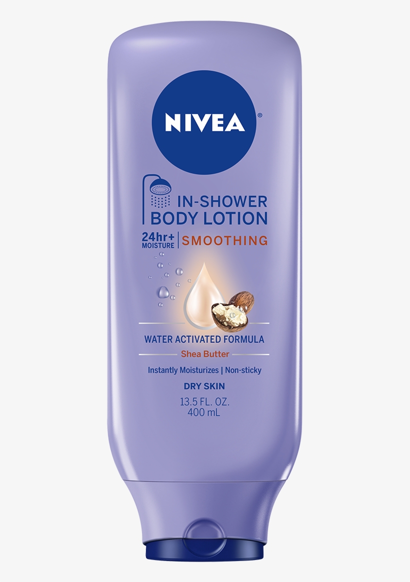 Smoothing In-shower Body Lotion - Nivea In Shower Body Lotion, transparent png