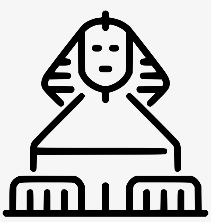Egupt Sphinx Comments - Esfinge Icono, transparent png