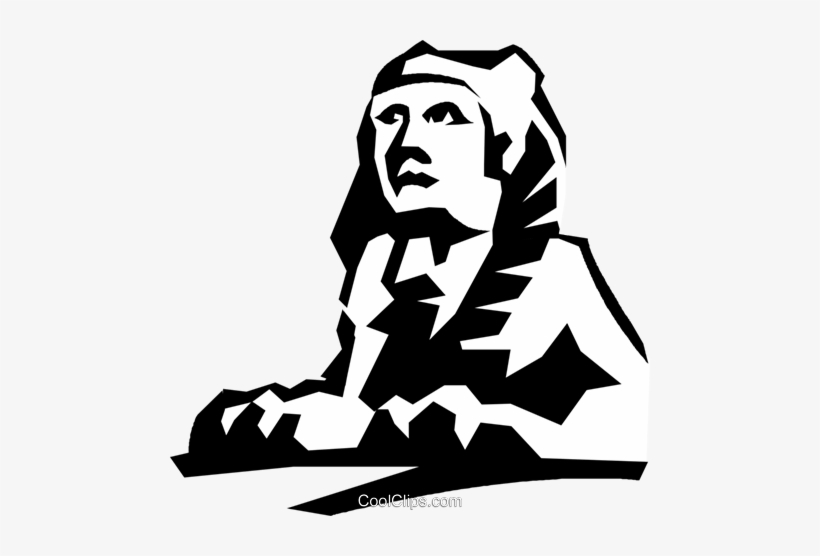 Sphinx Royalty Free Vector Clip Art Illustration, transparent png