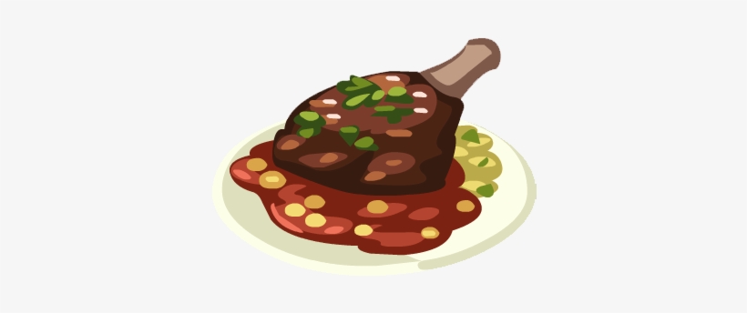 Moroccan Lamb Shank - Lamb Shank Clipart, transparent png