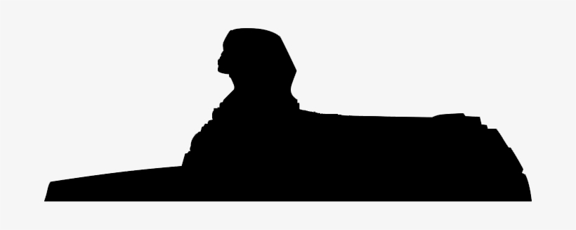 Coliseum Great Sphinx Of Giza - Sphinx Silhouette, transparent png