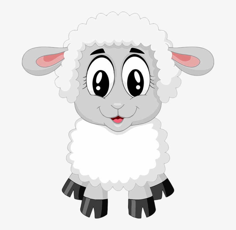 Free Image On Pixabay - Cartoon Lamb, transparent png