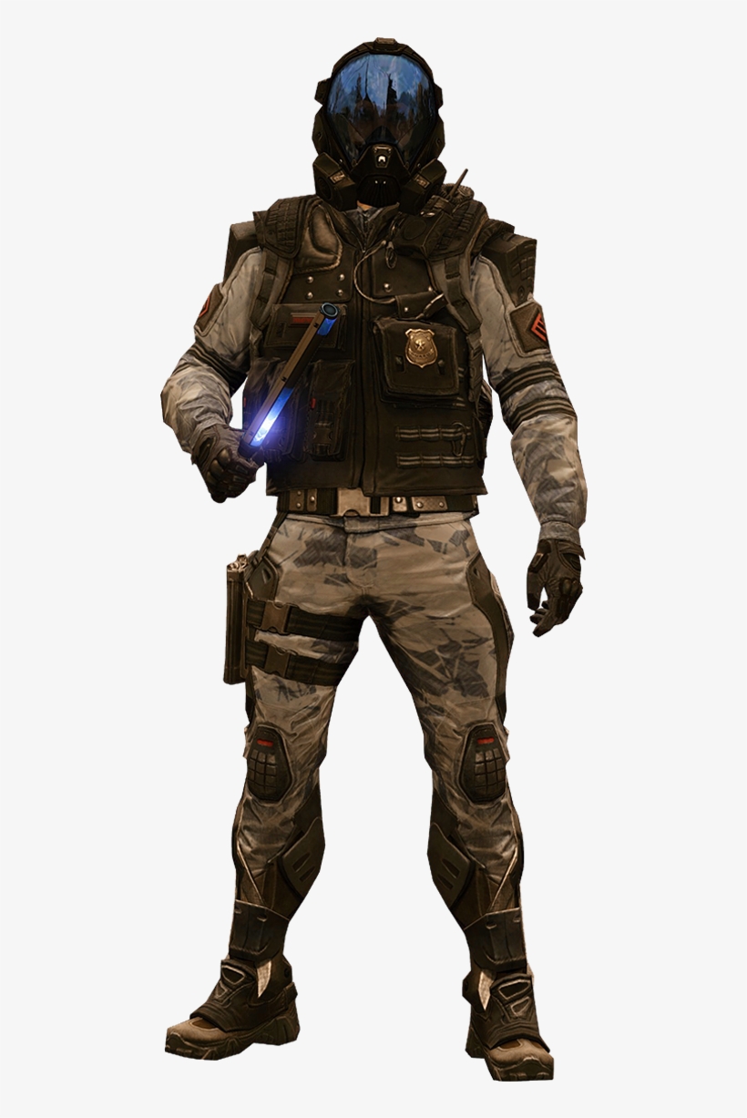 Security Guard Enemy - Security Guard, transparent png