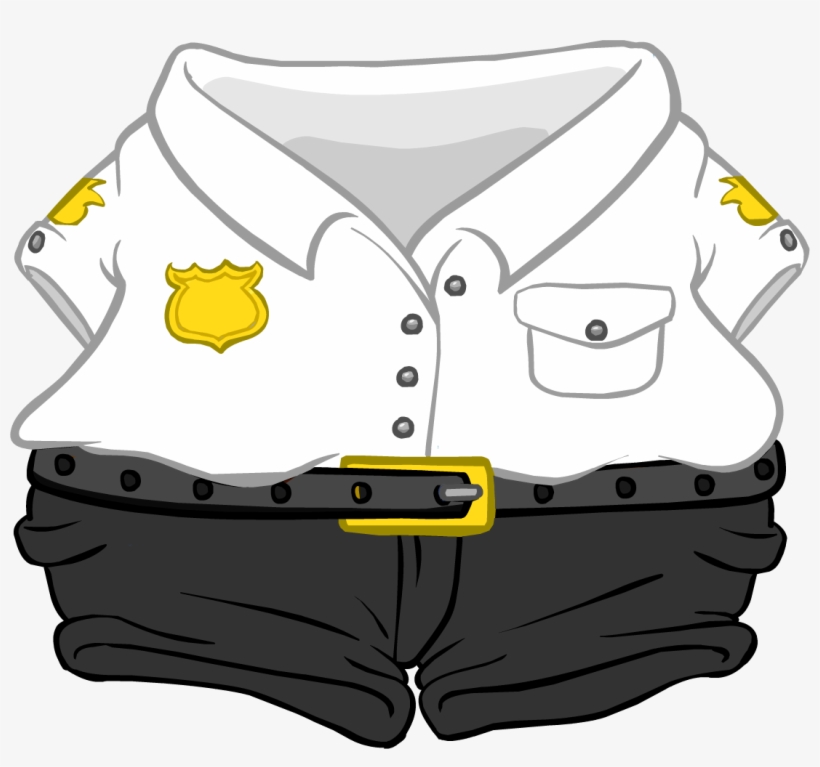 Security Guard Uniform - Security Guard Outfit Template, transparent png