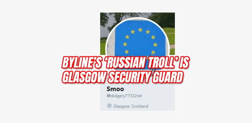 Byline Outs 'russian Troll' Turns Out To Be Glasgow - Flag, transparent png